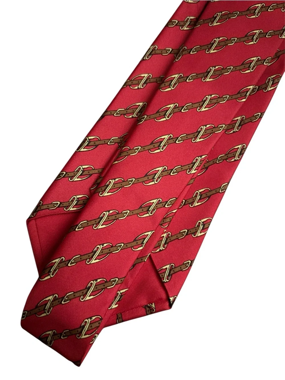 HERMÈS silk tie